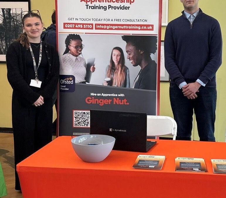 Ginger Nut Training at the Essex YOO Career’s Fair